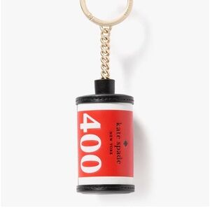 Kate Spade Film Camera Keychain nwt